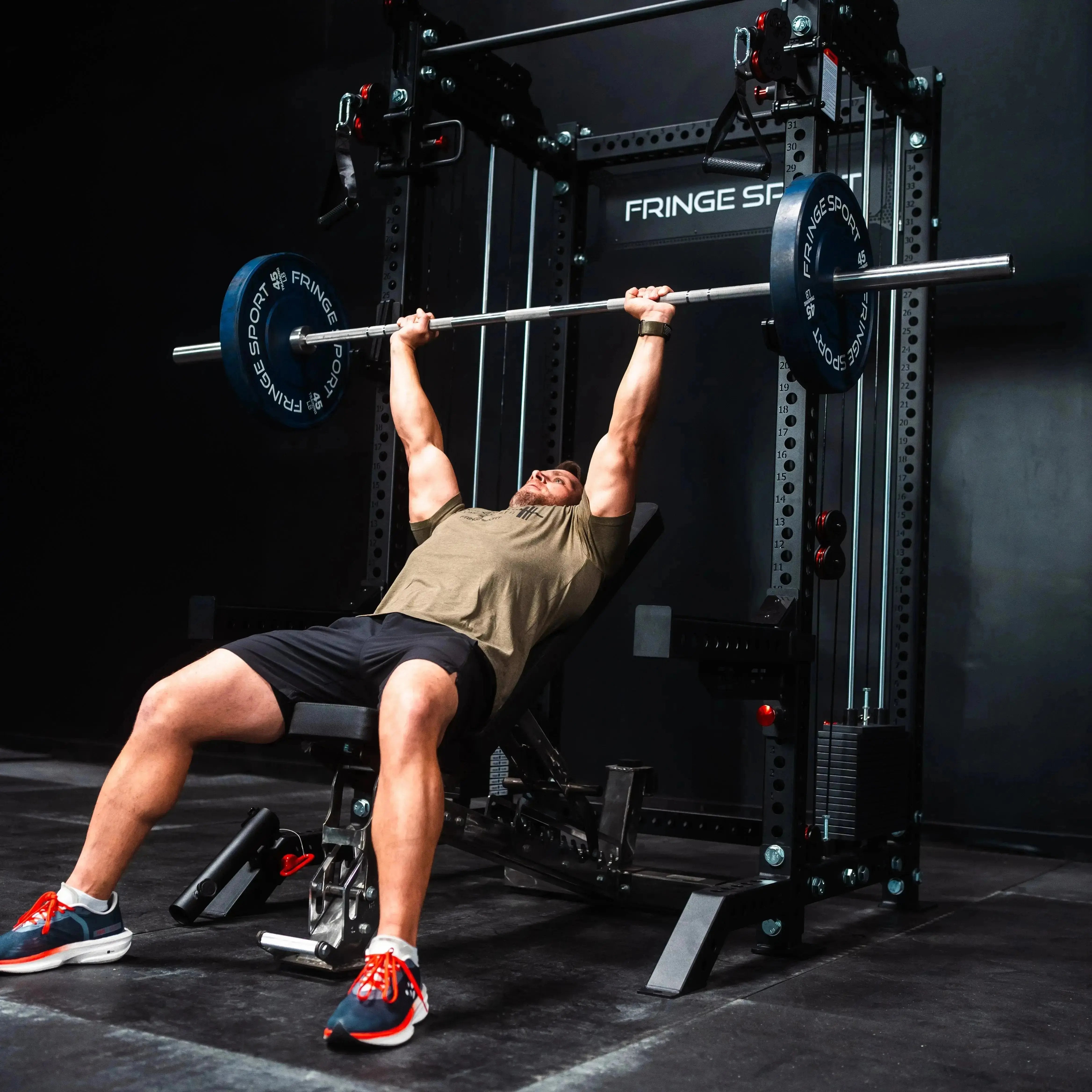 The Dane 2.0 | Half Rack Functional Trainer | Fringe Sport