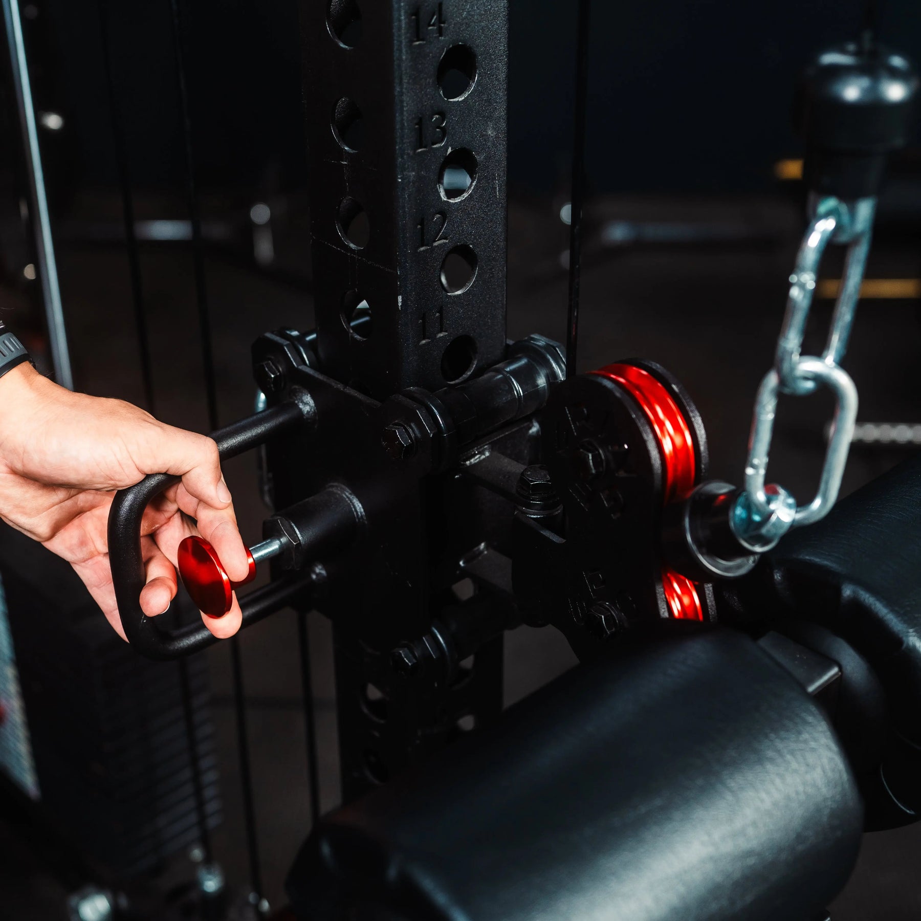 Bush Rack Drew The Drew Lat Pulldown Rack Attachment | Rack Accessory | Fringe Sport