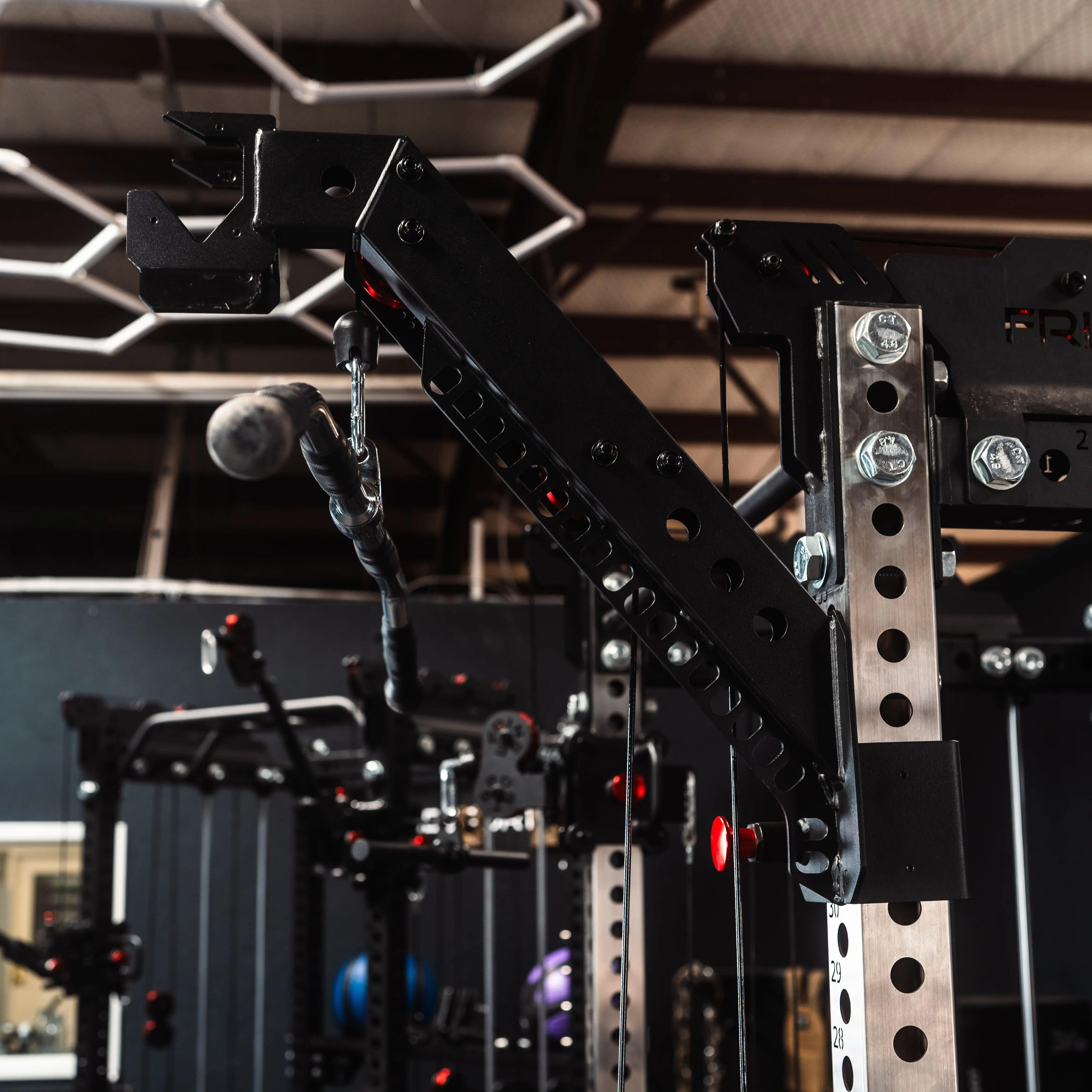 The Drew Lat Pulldown Rack Attachment | Rack Accessory | Fringe Sport