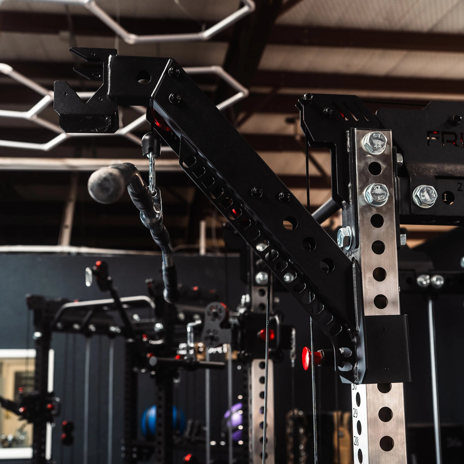 Bush Rack Drew The Drew Lat Pulldown Rack Attachment | Rack Accessory | Fringe Sport