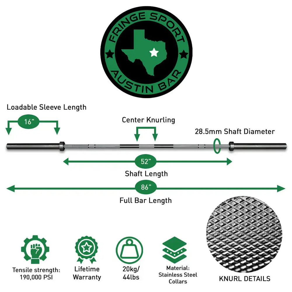 Austin Bar - 20kg (7916611403823)