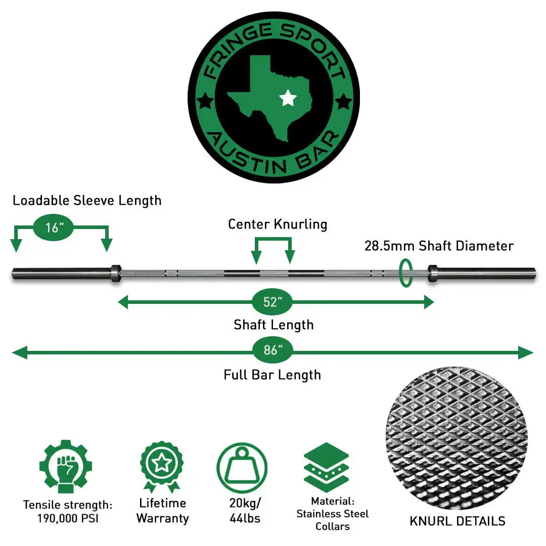 Austin Bar - 20kg (7916611403823)