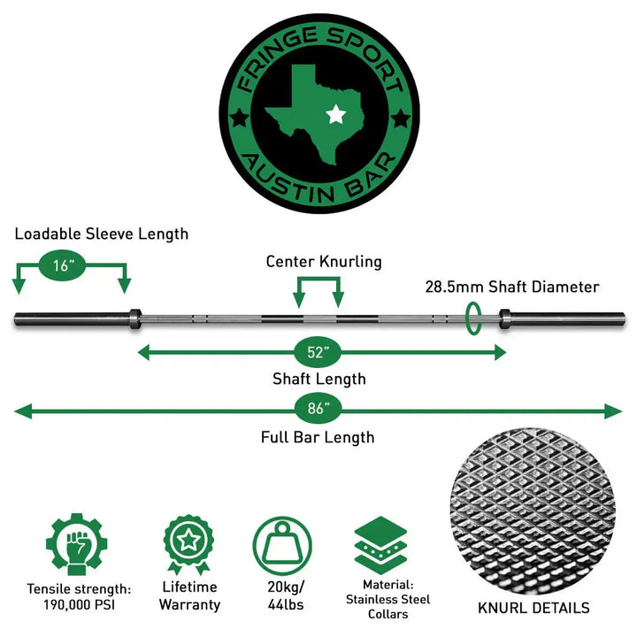 Austin Bar - 20kg (7916611403823)