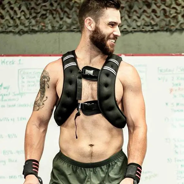 WODmaster 22lb Weight Vest by Fringe Sport