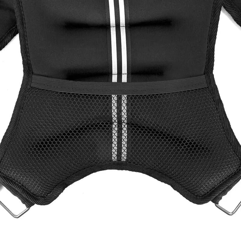 Reflective and construction detail on the WODmaster Weight Vest
