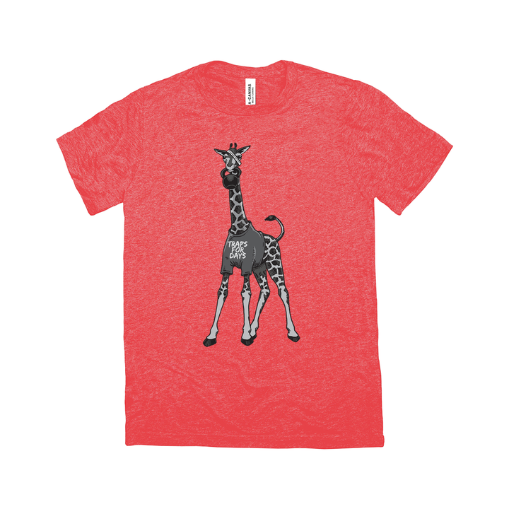 Fringe Sport Triblend Giraffe Kettlebell Shirt (4658641731631)