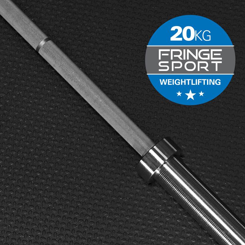20kg Men's Olympic Weightlifting Bar by Fringe Sport - Pre-Order: Expected Ship Date by 9/8 (11522705924)