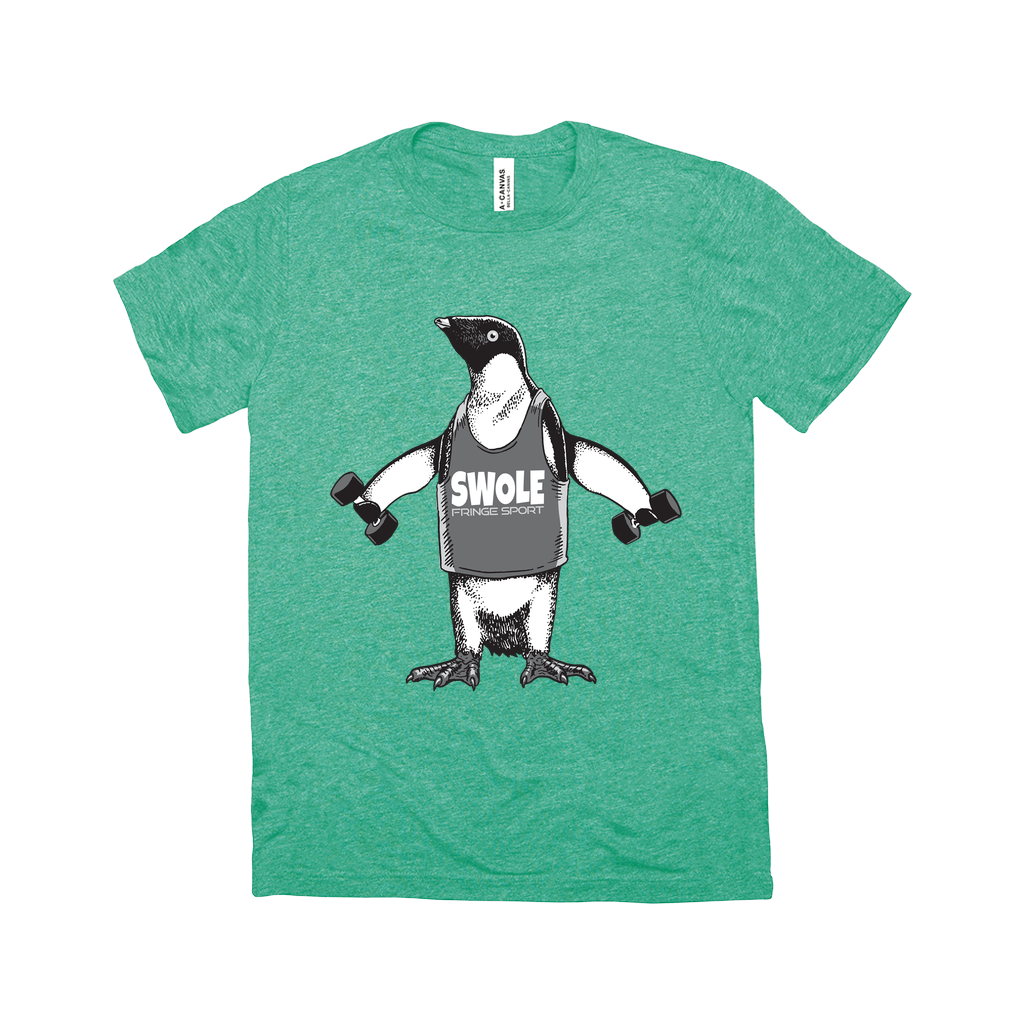 Fringe Sport Triblend Penguin Dumbbell Shirt (4658649661487)