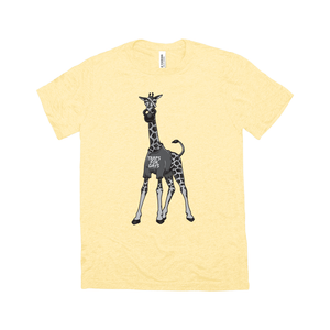 Fringe Sport Triblend Giraffe Kettlebell Shirt (4658641731631)