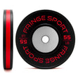 Black training competition plate 55lb red (650771333167)