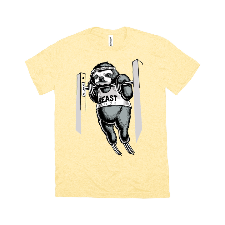 Triblend Sloth Pullup Shirt (4670860001327)