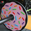 donut bumper plate on bar (1008981377071)